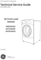 Thumbnail GE FRONT LOAD WASHER REPAIR SERVICE MANUAL